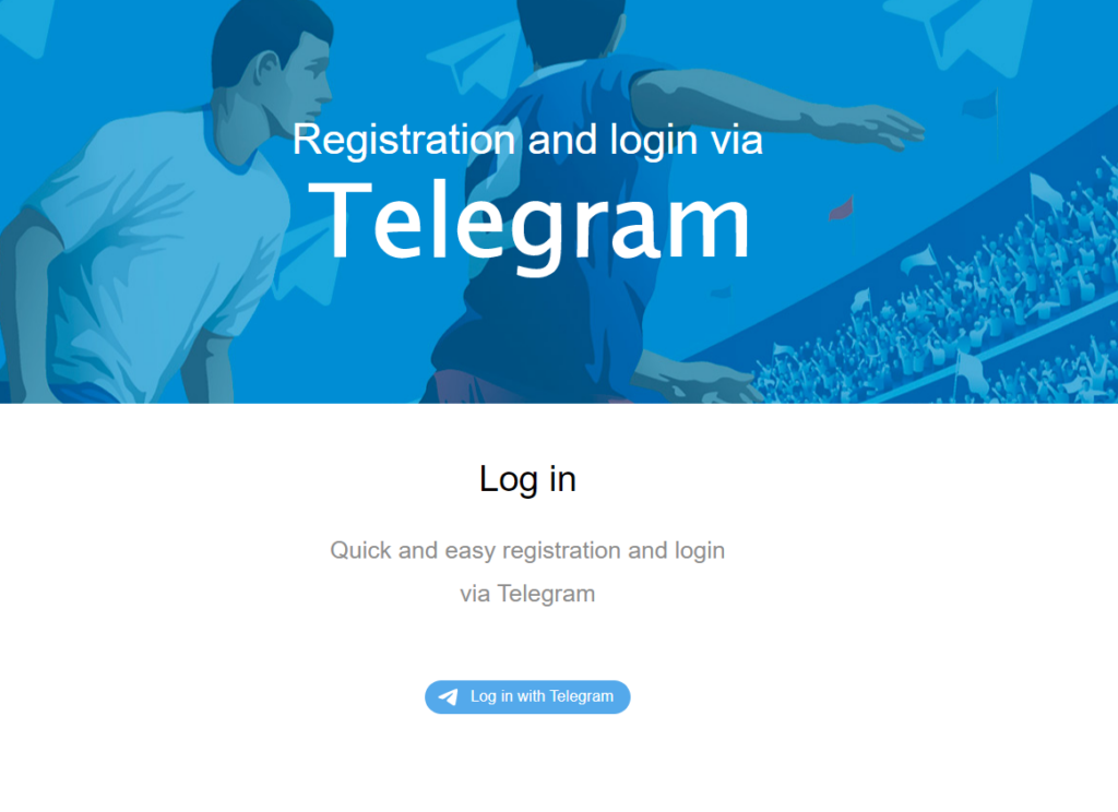 Регистрация в 1xbet через телеграмм - авторизация