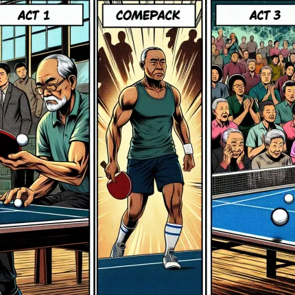 Турнир ветеранов по настольному теннису: Вдохновение и Устойчивость