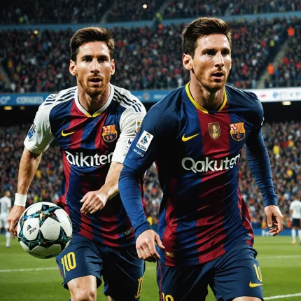 Месси и Роналду: кто быстрее достиг отметки в 1300 очков по системе «гол+пас»?